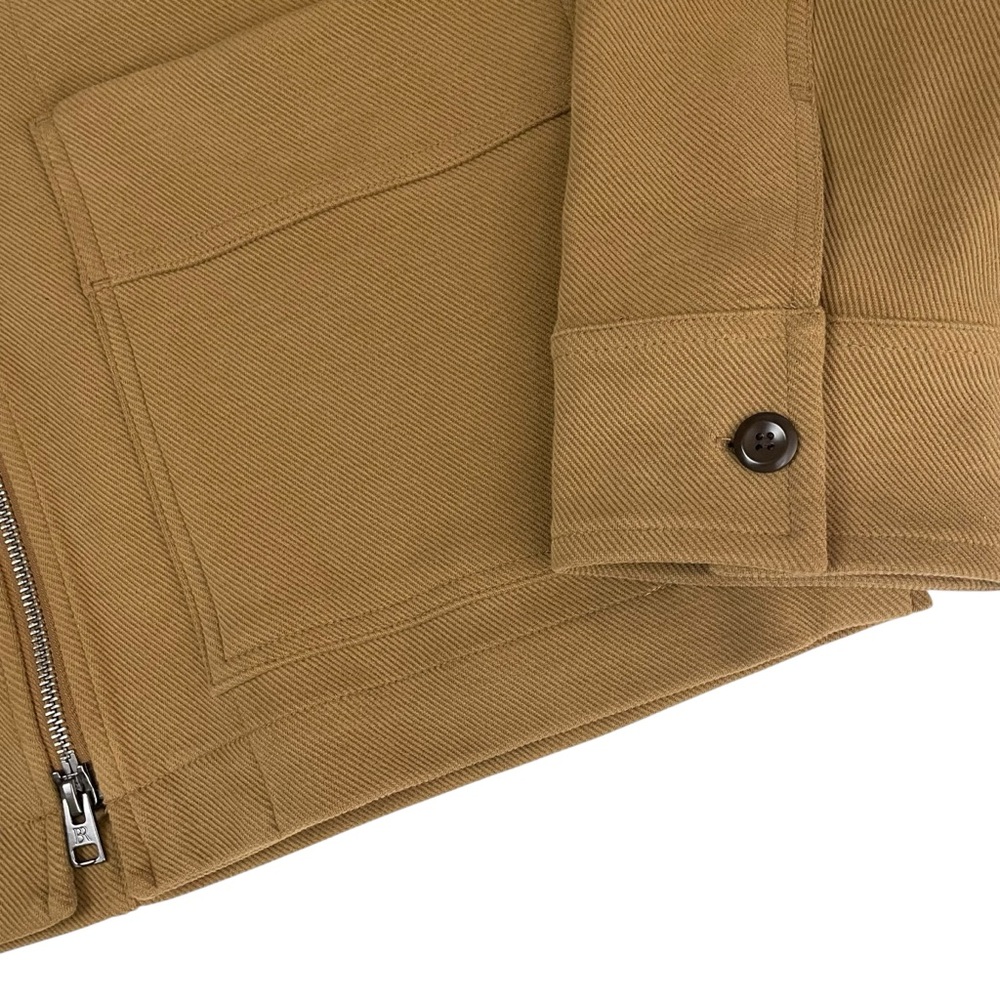 Banana Republic Men’s Ponte Zip Up Chore Coat Jacket Hazel Gaze Medium - Picture 9 of 14